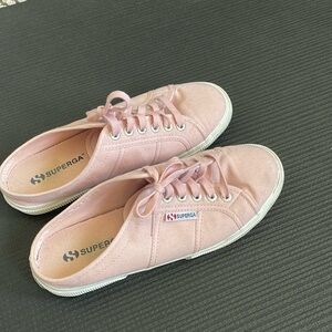 Superga Pink Slip On Sneaker